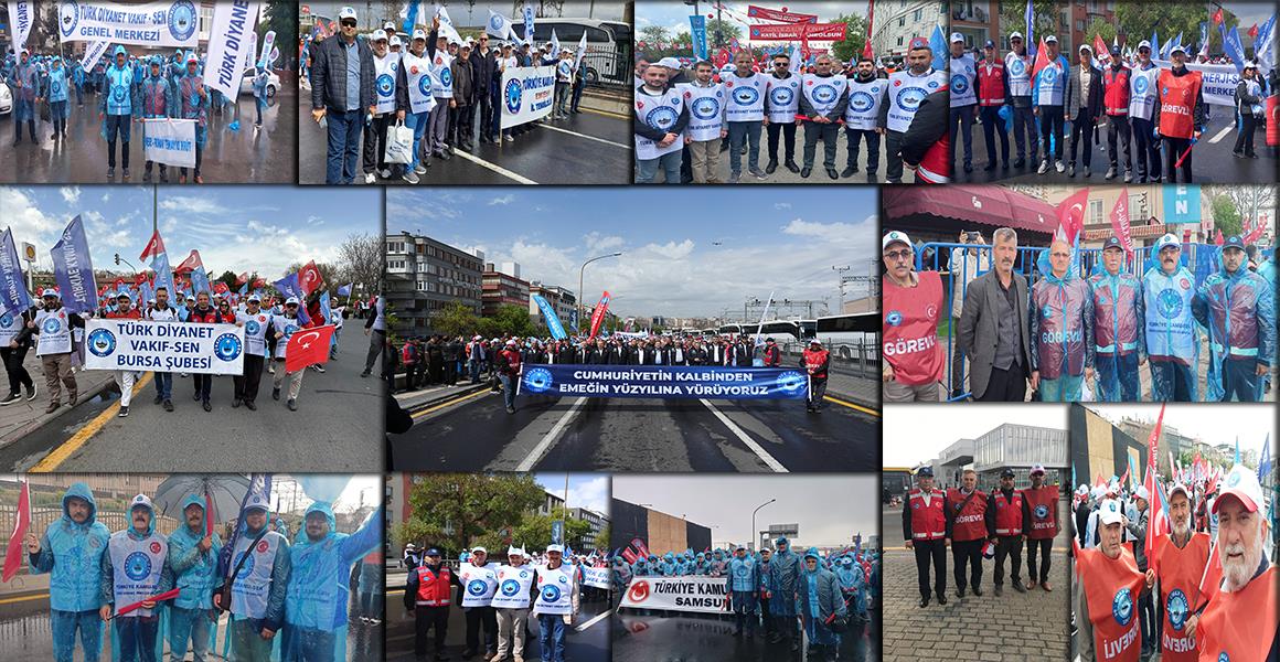 "CUMHURİYETİN KALBİNDEN EMEĞİN YÜZYILINA YÜRÜYORUZ"